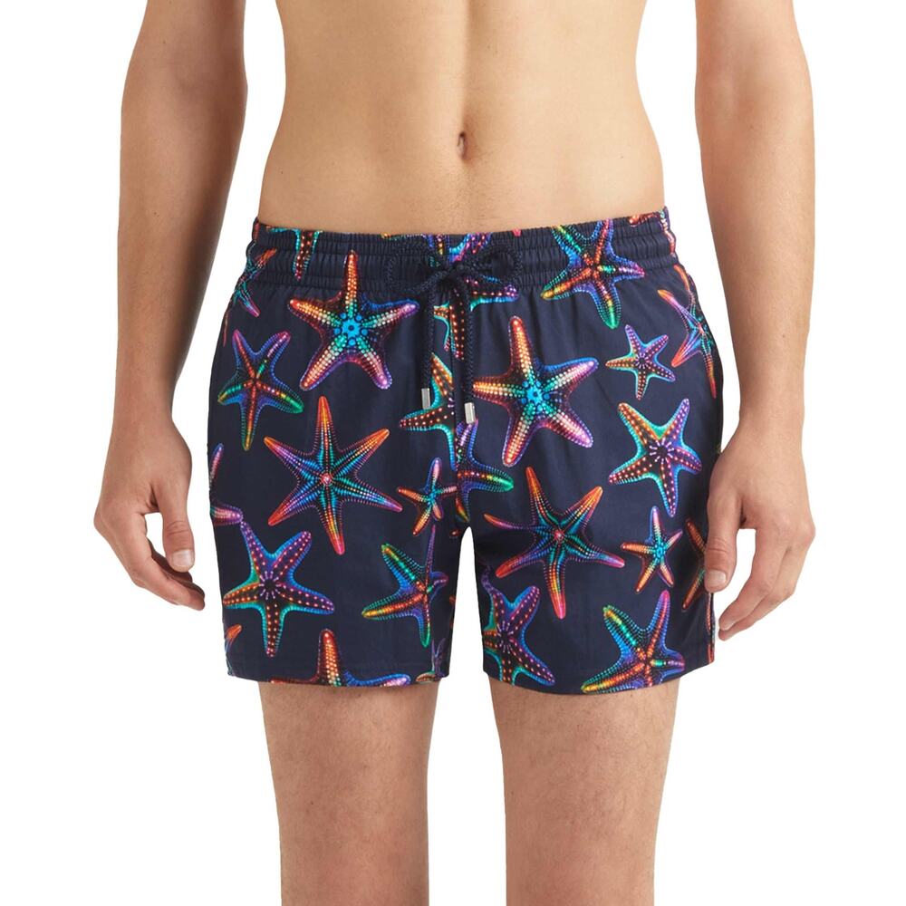 Vilebrequin Kids 8 Blue Marine Disco Starfish Moorise Swim Shorts Beach P5-2